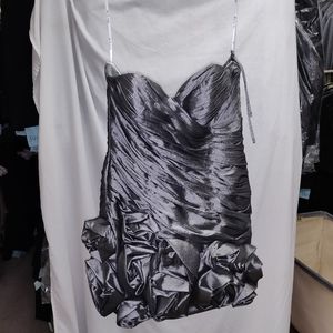 Platinum Grey Formal Dress Size 6